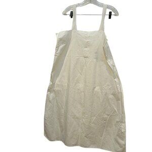 Antique 1920s cotton embroidered nightie slip dress XL as new